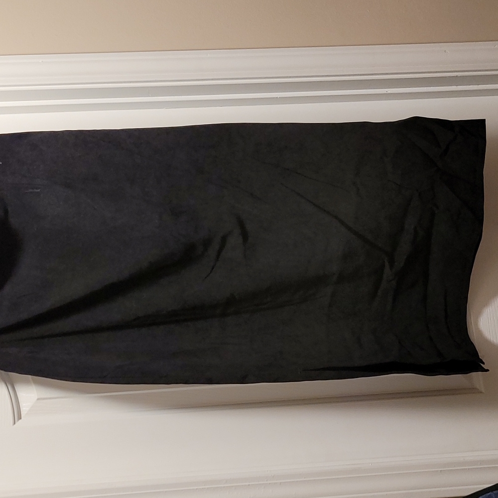 Notations Large Black Maxi Skirt